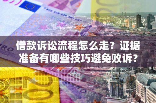 北京借款诉讼流程怎么走？证据准备有哪些技巧避免败诉？