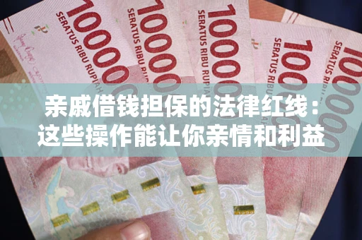 北京亲戚借钱担保的法律红线：这些操作能让你亲情和利益两不误