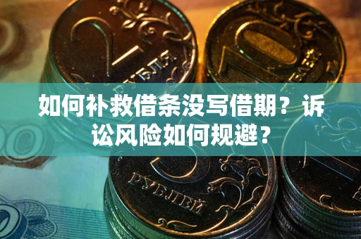 北京如何补救借条没写借期？诉讼风险如何规避？