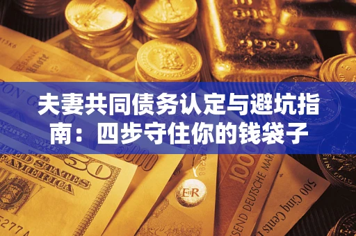 北京夫妻共同债务认定与避坑指南：四步守住你的钱袋子