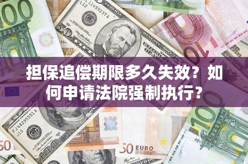 北京担保追偿期限多久失效？如何申请法院强制执行？