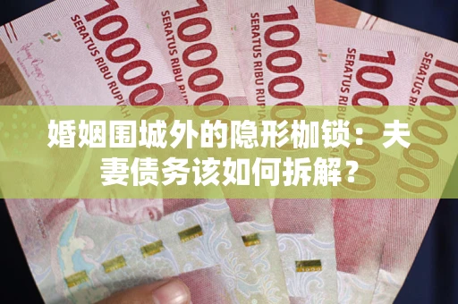 北京婚姻围城外的隐形枷锁：夫妻债务该如何拆解？