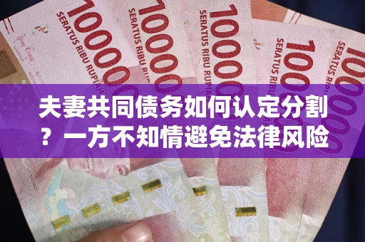 北京夫妻共同债务如何认定分割？一方不知情避免法律风险必看！